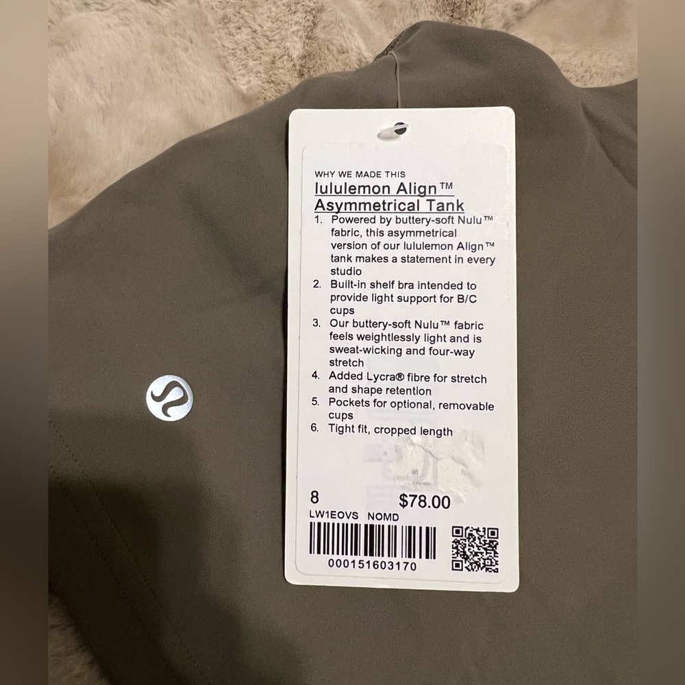 Lululemon Align Asymmetrical Tank - Picture 9 of 10